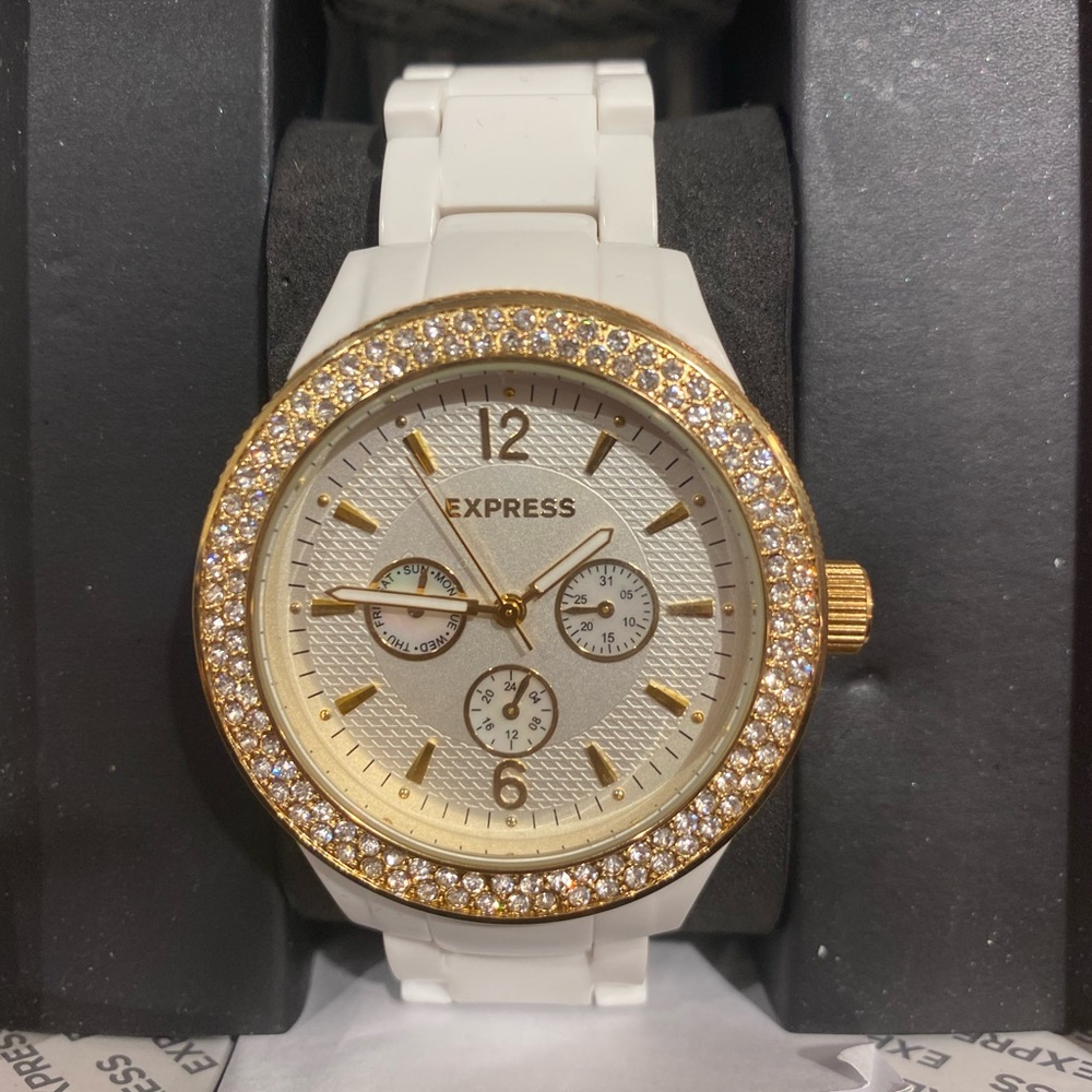 Women’s White Express Watch